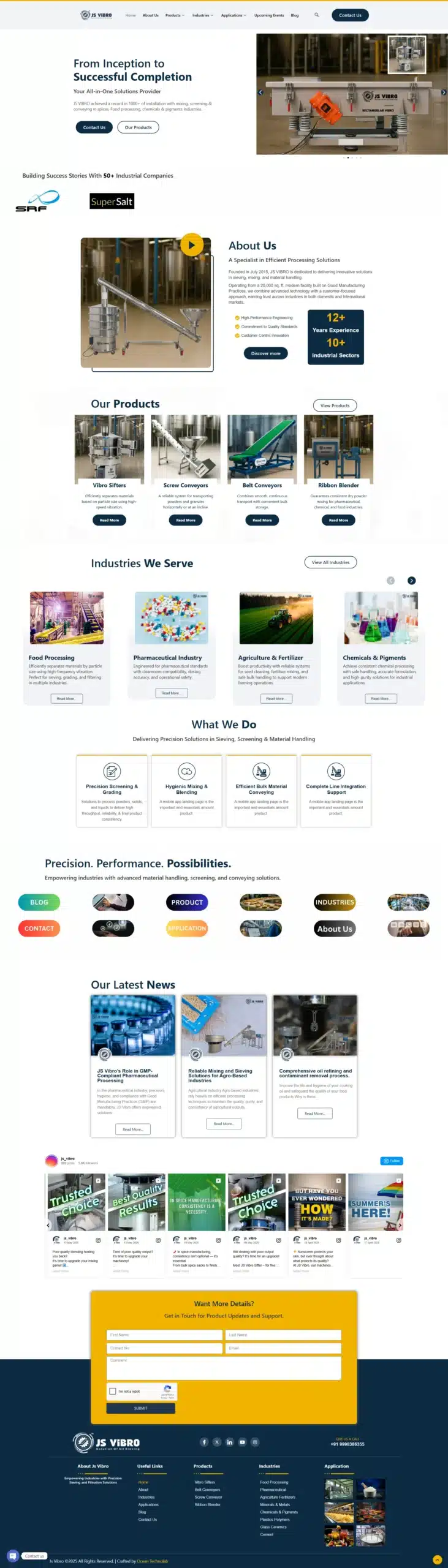 Js Vibro project screenshot